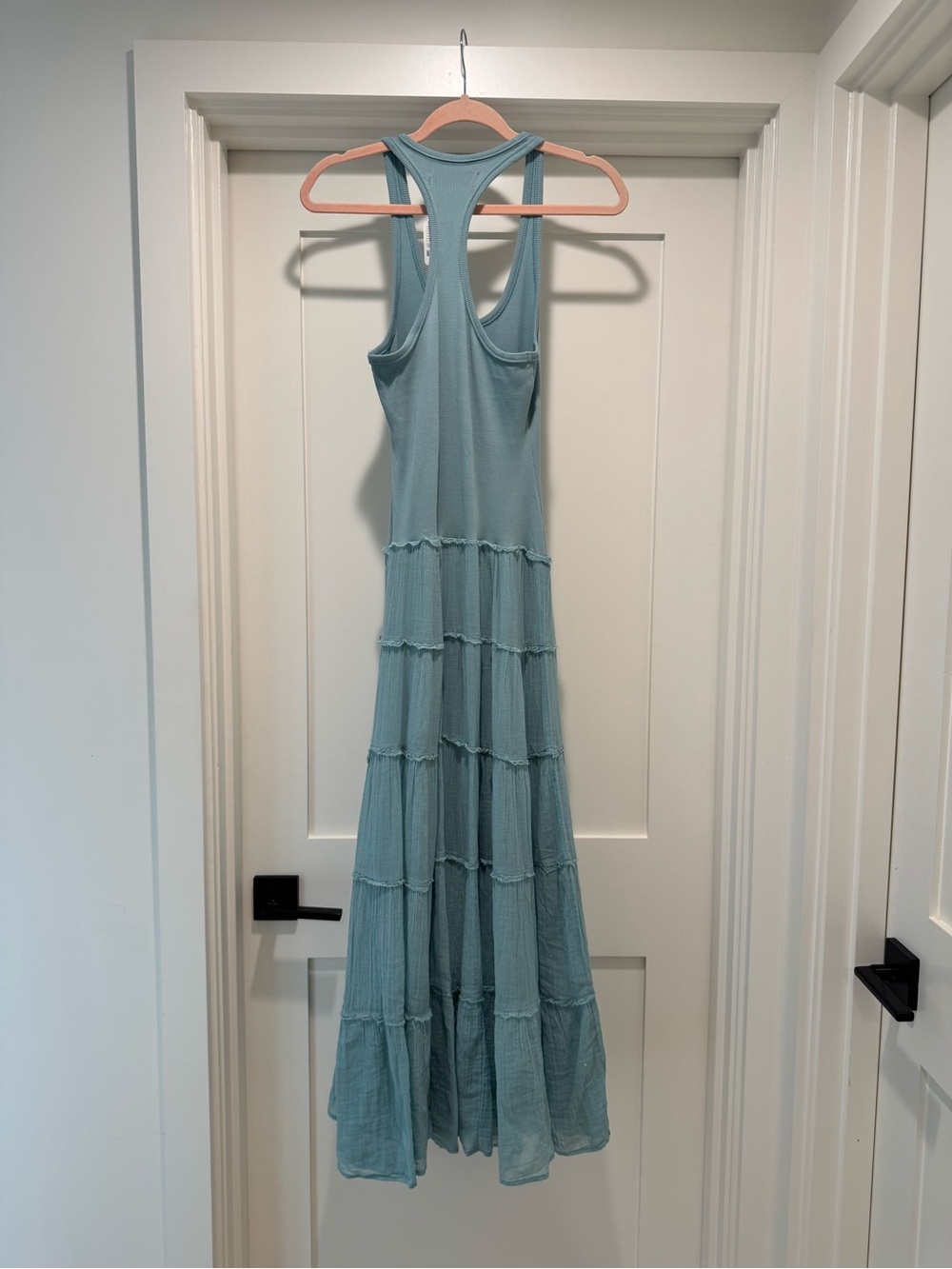 free people set sail maxi dress in waterfall mist - Picture 5 of 5